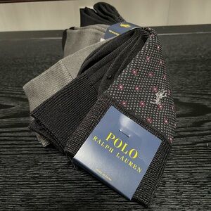 Polo by Ralph Lauren 3 Pairs Super Soft Comfort Fit Reinforced Heel & Toe 10-13